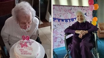 A double birthday celebration as two Stalybridge Residents turn 99